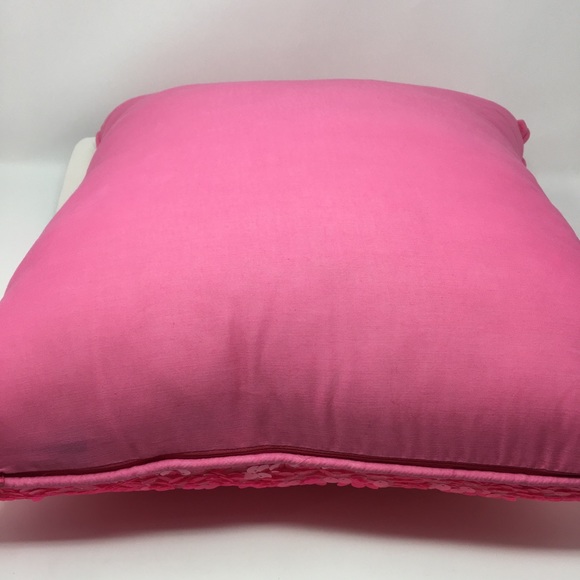 Cynthia Rowley Pink Sequin Pillow 18" x 18" NWT - Picture 6 of 6